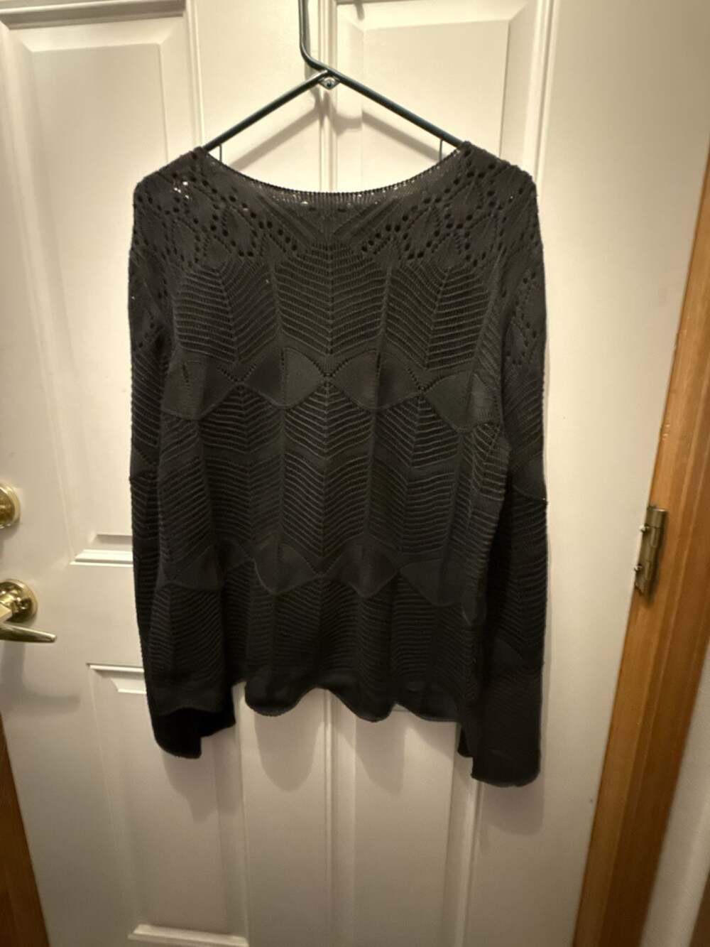 Midnight Hour Black Cover-Up Top